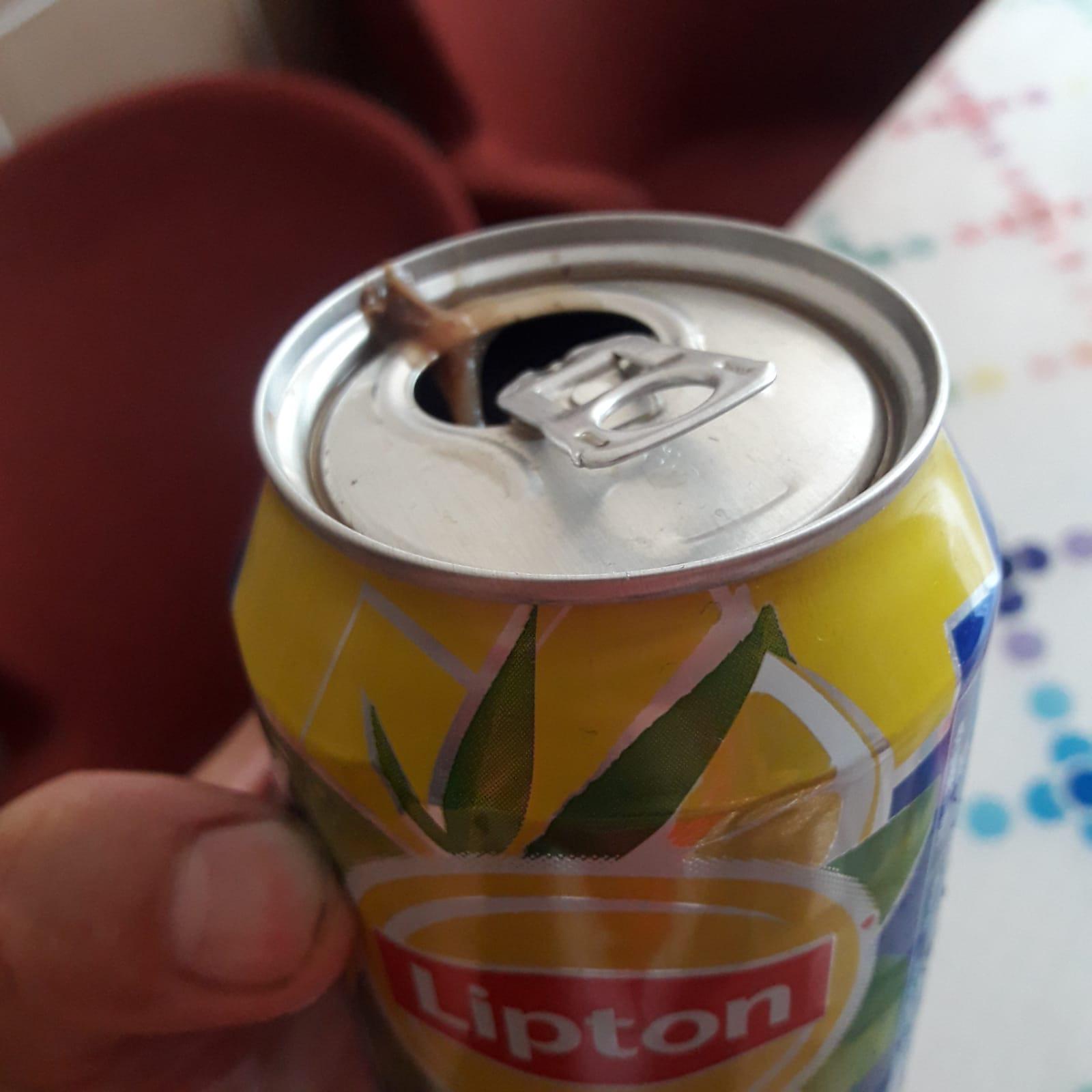 Lipton Ice Tea içinden yabancı madde çıktı Fotoğraf ile Şikayet | Fotoğraf ile İfşa Et - 1 
